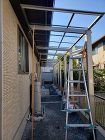 ガーデン工事!テラス2連棟や バイクガレ... IMG_5689