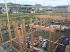 多雪地域で大空間を実現した事務所 MP木...