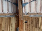 18mのトラスを地組みで施工したCLT＋...