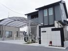 シンプルな外構施工例:シンプルモダン -...