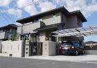 シンプルな外構施工例:シンプルモダン -...