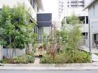 ガラスブロック目隠し塀の外構施工例（現場... 施工前