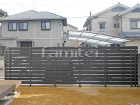木製調目隠しフェンス塀 FF マイティウ...
