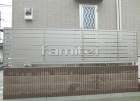 目隠しフェンス塀の外構施工例(現場番号:...