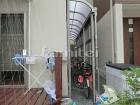 レギュラーテラス屋根1階 目隠し前面パネ... レギュラーテラス屋根1階 物干し竿掛け