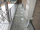 犬走り 防犯砂利 バラス敷きの外構施工例...