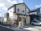 駐車場 土間コンクリート レンガ敷き 防... 新築オープン外構