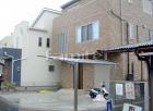 車庫土間コンクリート 防犯バラス石の外構... 新築オープン外構