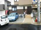 施工例目隠しウォールフェンス アルミ角柱... 施工前