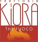 エッチンググラス Vis-à-Vis TRATTORIA KIORA サイン