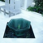 UV接着・積層ガラス Vis-à-Vis 積層ガラスの泉 クリスタルチャペル