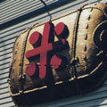 FRP 立体造形看板 (半立体 米俵)