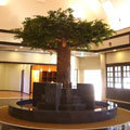 FRP 擬木（擬似樹木）例 （保養施設）