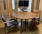 可児市|納入事例|家具のフクタケ 岐阜県... カンディハウス ルントオムテーブル、チェ...