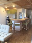 北欧風の2世帯住宅｜カンディハウス｜スト... 日進木工　カウンターチェア