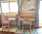 チェア｜納入事例｜家具のフクタケ 岐阜県... ヒノキクラフト デスクとアップライトチェ...