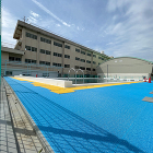 岡山市立御野小学校プール長寿命化工事 minopool03