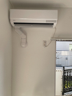 東京都世田谷区　Ｆ様　エアコン（2.2ｋＷ）新品エアコン取り付け工事のご依頼ありがとうございました。