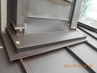 玄関小屋根板金工事｜屋根リフォーム｜岐阜...
