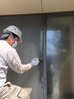 玄関ドア塗装｜外壁リフォーム｜岐阜県岐阜...