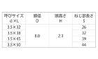 雨ドイねじ（トラス 32.0 3.5