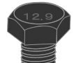 ねじ類/ボルト/六角ボルト通販|即日発送... 12.9六角ボルト