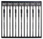 鋳物バルコニー手すりのSLS08　鋳物開... 0832