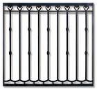 鋳物バルコニー手すりのSLS08　鋳物開... 0833