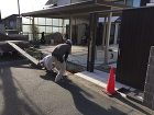 シャッターゲート工事中