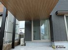 木目調のカーポートで高級感のある外構へ ... works-img