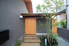 旗竿敷地に収納たっぷりの家事のしやすいお家