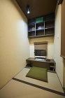 掘りごたつ式のコンパクトな書斎の画像 掘りごたつ式のコンパクトな書斎の画像