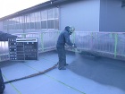 H中学校様 校舎屋上防水改修工事（一関市）