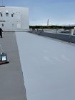 【秋田県】屋上防水メンテナンスとして、水性防水材で塗装をしました。溶剤ではないので問題なく使用できたのが良かったです！
