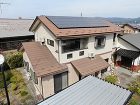 【奥州市】雪で雨樋が壊れ、保険申請を手伝っていただき、修理費を減らすことができました。足場があるうちにと、一緒に屋根塗装もお願いしました。