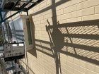 玄関脇のポーチ柱の剥がれが気になりチラシ...