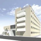 WORKS｜千葉県花見川区幕張,学生寮か... works/makuhari/facade2-2.jpg