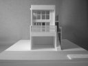 「須賀川の家＃2」模型01　村田三雄建築研究所