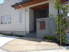ガラスブロック門柱のおしゃれな洋風外構　... ガラスブロック門柱のおしゃれな洋風外構　...
