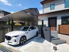 直線美と素材感が映える、洗練された外構デ... 直線美と素材感が映える、洗練された外構デ...