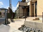 外構リフォームで実現した、開放的な玄関ア... 外構リフォームで実現した、開放的な玄関ア...