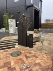 枕木と天然芝を組み合わせたナチュラルなア... 枕木と天然芝を組み合わせたナチュラルなア...