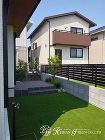 タイルデッキと人工芝でお庭時間を快適に ... タイルデッキと人工芝でお庭時間を快適に ...