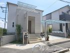フラットデザインの屋根がなじむシンプルナ... フラットデザインの屋根がなじむシンプルナ...
