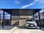 重厚感と高級感のあるクローズ外構 京都市... 重厚感と高級感のあるクローズ外構 京都市