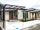 無駄のないスタイリッシュな平屋建ての外構... 無駄のないスタイリッシュな平屋建ての外構...