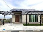 無駄のないスタイリッシュな平屋建ての外構... 無駄のないスタイリッシュな平屋建ての外構...