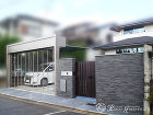 和の薫りを漂わせるエントランス　京都市