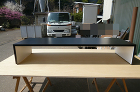 低くほそながいテーブル家具制作例6