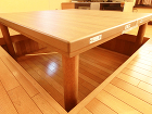 床下収納できるテーブル家具制作例3